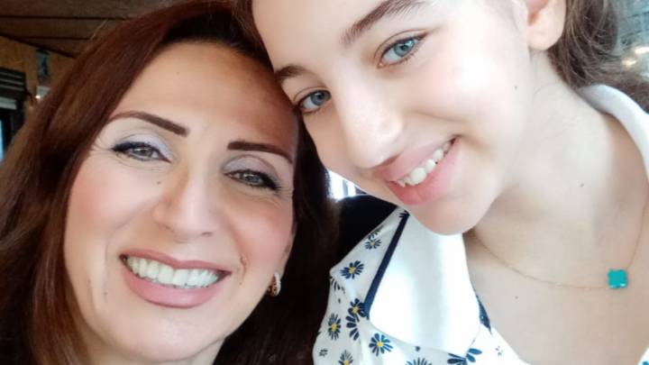 Gabrielle und ihre Mutter Jacqueline Khoury