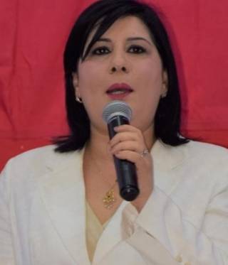Tunesische Politikerin Abir Moussi Tunesische Politikerin Abir Moussi